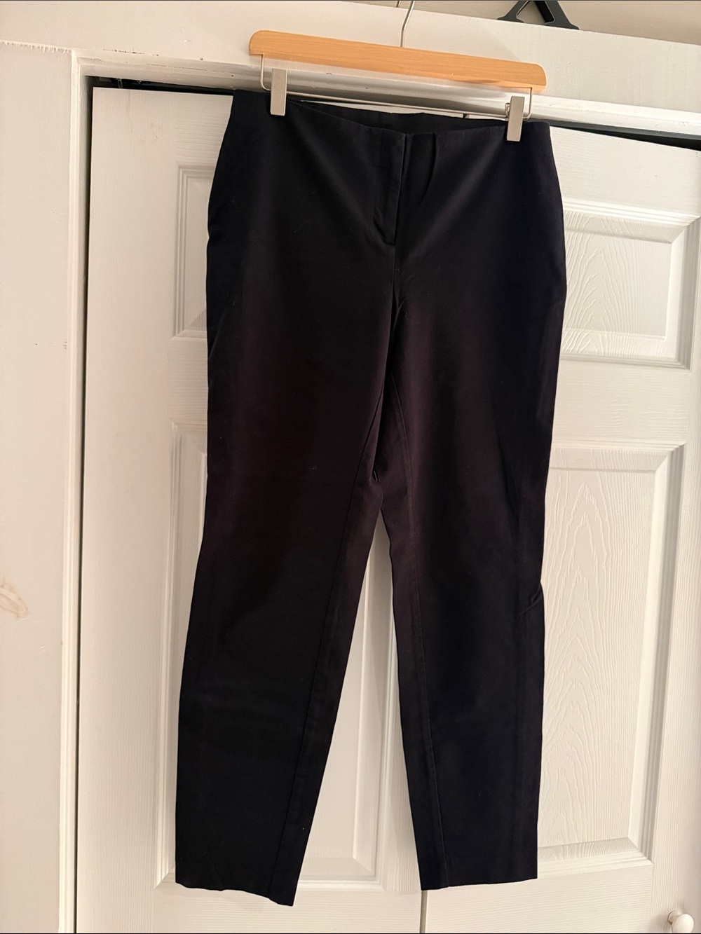 Alfani Black Cropped Slim Ankle Pants
